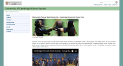 Desktop Screenshot of kendo.soc.srcf.net