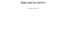 Tablet Screenshot of hhmayball.soc.srcf.net